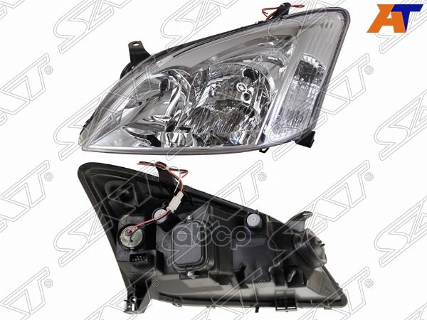 Фара Toyota Corolla (E120) 02-04 / Allex 02-04 (Слева/ Галоген/ Ручная регулировка/ 5D HBK) Sat арт. ST-212-11D1L
