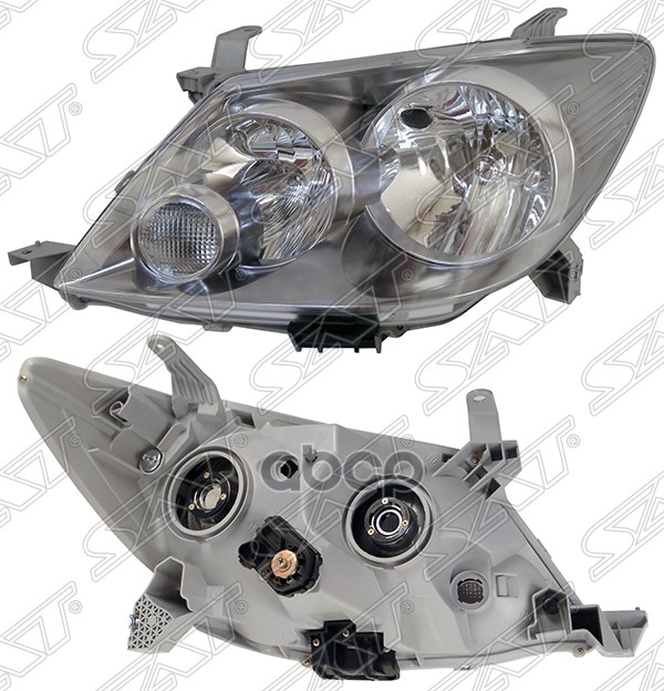 Фара Toyota Fortuner 04-08 (Слева/ Галоген/ Ручная регулировка) Sat арт. ST-212-11H8L