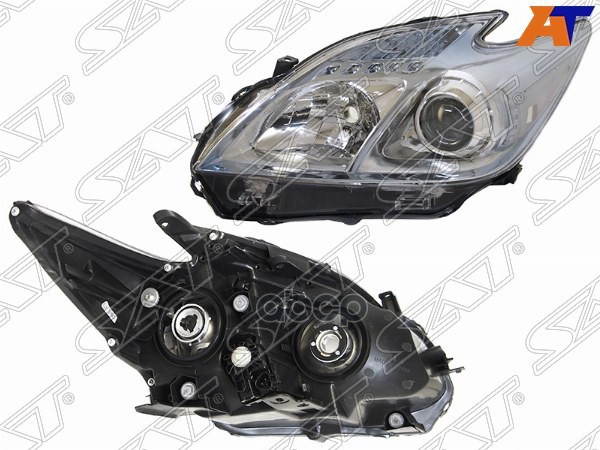 Фара Toyota Prius (ZVW30) 09-12 / Prius PHV 12-16 (Слева/ Галоген/ С электрокорректором) Sat арт. ST-212-11P6L-LDEM7