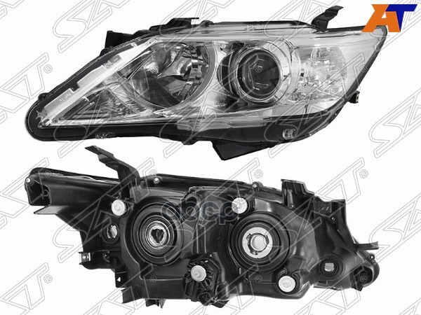 Фара Toyota Camry (XV50) 11-14 (Слева/ Галоген/ С электрокорректором) Sat арт. ST-212-11T5L-MLD-M