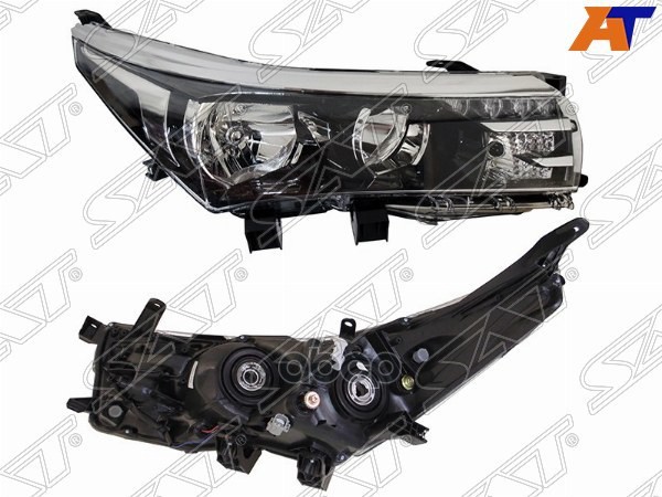 Фара Toyota Corolla (E180) 12-16 (Справа/ Галоген/ ДХО/ С электрокорректором) Sat арт. ST-212-11Y1R-LDEM2