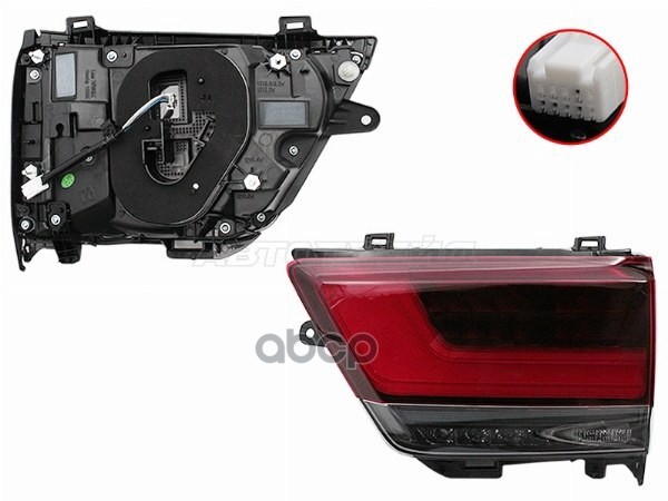 Фонарь в крышку багажника Toyota Land Cruiser (J300) 21- (Справа/ LED) Sat арт. ST-212-1357R