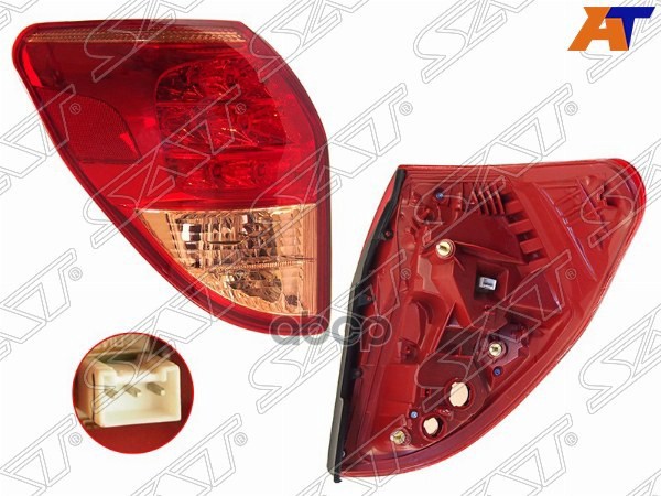 Фонарь задний Toyota RAV4 (XA30) 05-08 (Слева) Sat арт. ST-212-19N2L