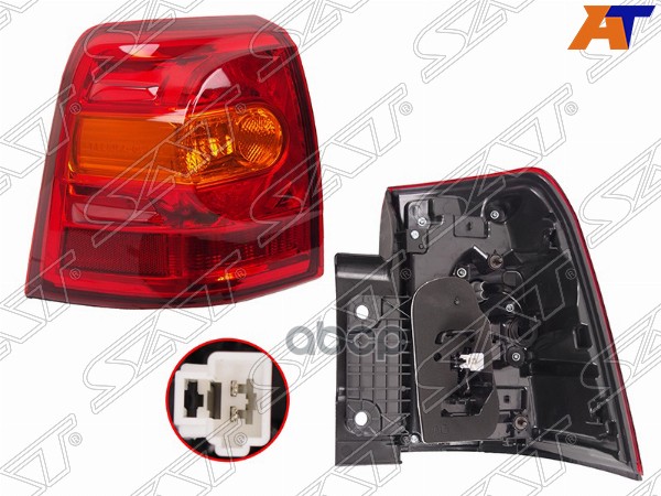 Фонарь задний Toyota Land Cruiser (J200) 12-15 (Слева) Sat арт. ST-212-19Q0L
