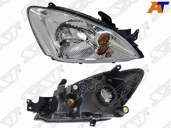 Фара Mitsubishi Lancer 02-10 (Справа/ Галоген/ Ручная регулировка) Sat арт. ST-214-1172R