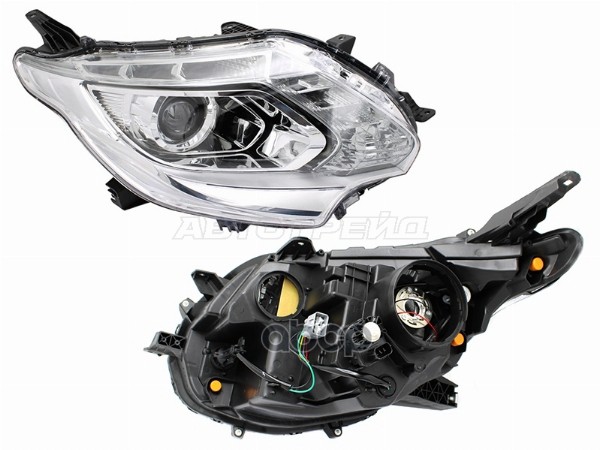 Фара Mitsubishi L200 15-19 (Справа/ Ксенон/ ДХО/ С электрокорректором) Sat арт. ST-214-11ACR-LDHEM