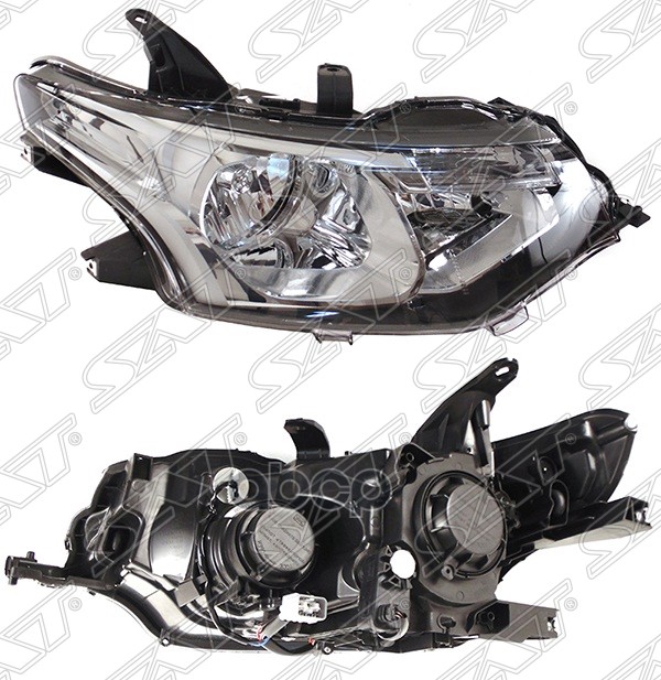 Фара Mitsubishi Outlander 12-15 (Справа/ Галоген/ С электрокорректором) Sat арт. ST-214-11R2R