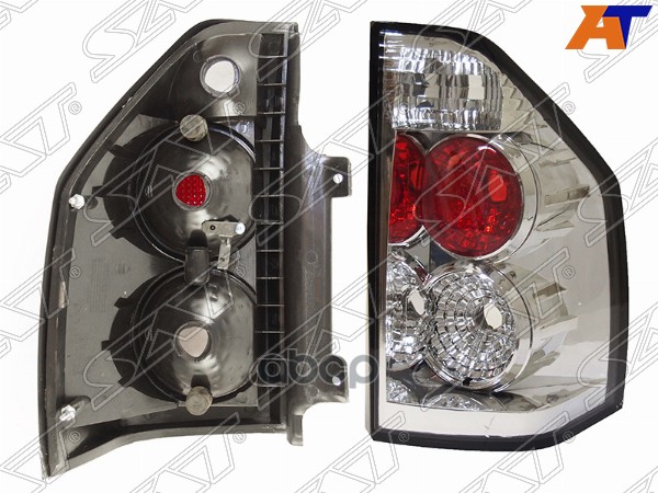 Фонарь Задний Mitsubishi Pajero 03-06 Rh Хром Sat арт. ST-214-1979BR