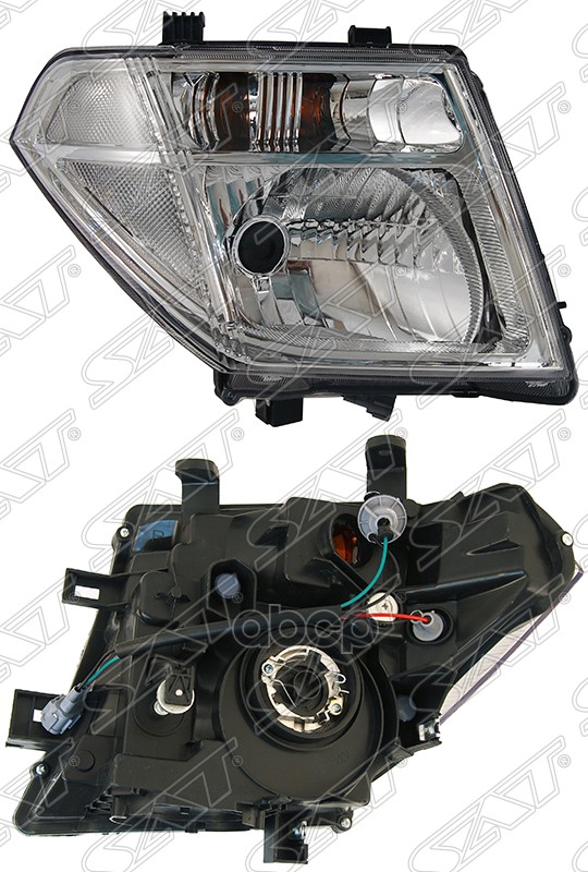 Фара Nissan Pathfinder 04-09 / Frontier 04-09 (Справа/ Галоген/ Ручная регулировка) Sat арт. ST-215-11B2R