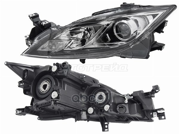 Фара Mazda 6 10-12 (Слева/ Галоген/ С электрокорректором) Sat арт. ST-216-1155L-LEMN1