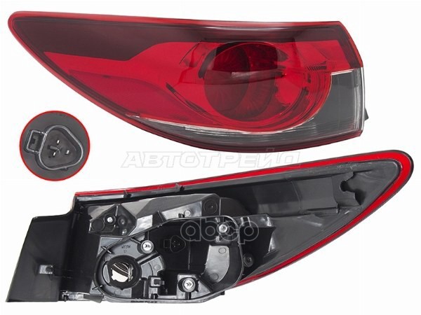 Фонарь задний Mazda 6 12-15 / Atenza 12-14 (Слева/ LED) Sat арт. ST-216-1996L-UE