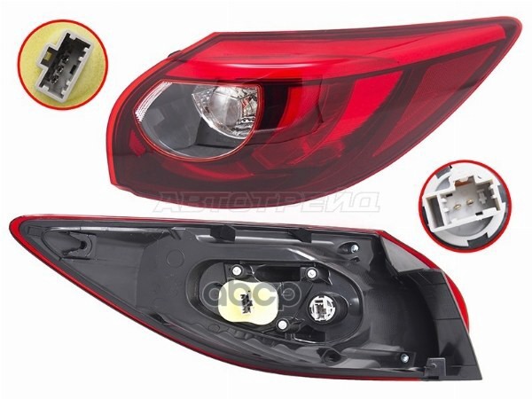 Фонарь задний Mazda CX-5 14-17 (Справа/ LED) Sat арт. ST-216-19AER-AE