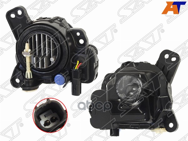 Фара противотуманная (Слева/ LED) Mazda CX-5 11-17 / CX-3 14- Sat арт. ST-216-2040L