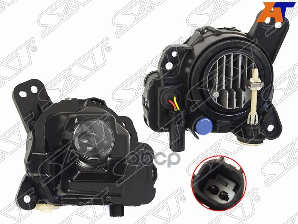 Фара противотуманная (Справа/ LED) Mazda CX-5 11-17 / CX-3 14- Sat арт. ST-216-2040R