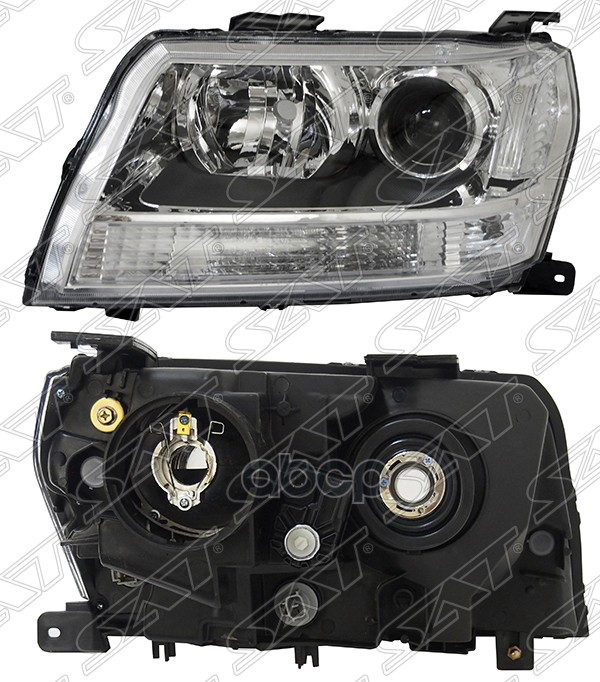 Фара Suzuki Escudo 05-17 / Grand Vitara 05-16 (Слева/ Ксенон/Галоген/ С электрокорректором/ 5D) Sat арт. ST-218-1135HL