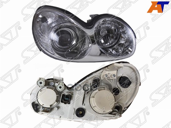 Фара Hyundai Sonata 01-13 (Справа/ под электрокорректор) Sat арт. ST-221-1128R