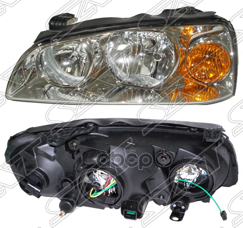 Фара Hyundai Elantra 03-09 (Слева/ Ручная регулировка) Sat арт. ST-221-1132L-LDEM1