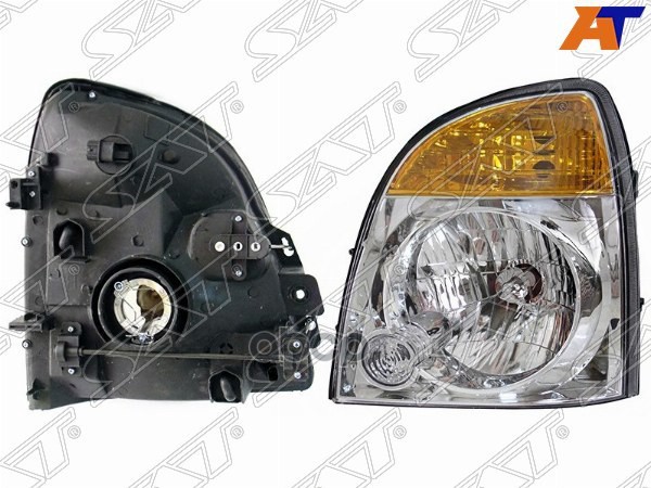 Фара Hyundai Porter 12-18 (Слева/ Галоген/ Ручная регулировка) Sat арт. ST-221-1135L