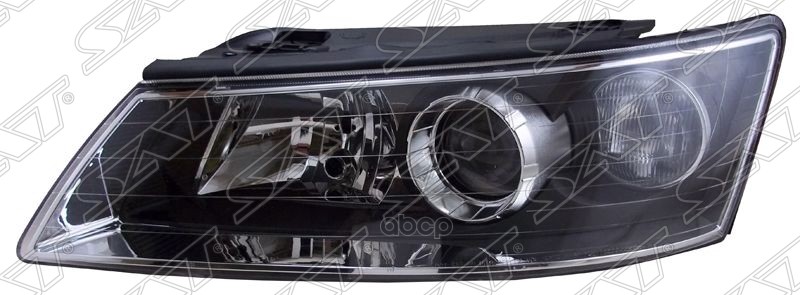 Фара Hyundai Sonata 04-07 (Слева/ Галоген/ С электрокорректором) Sat арт. ST-221-1138L