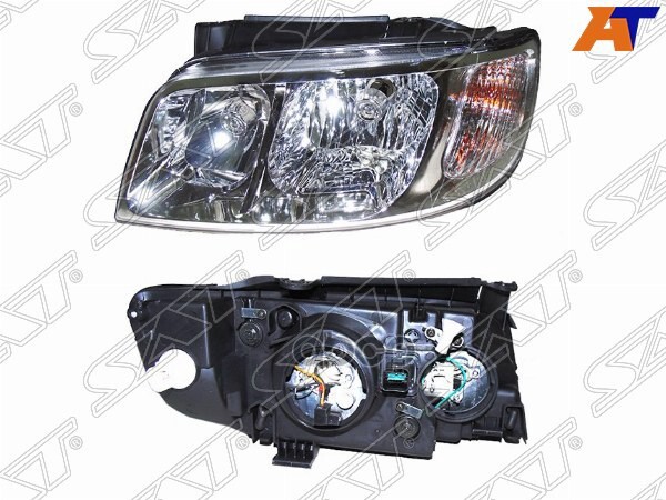Фара Hyundai Matrix 05-08 (Слева/ Галоген/ Ручная регулировка) Sat арт. ST-221-1142L-LD