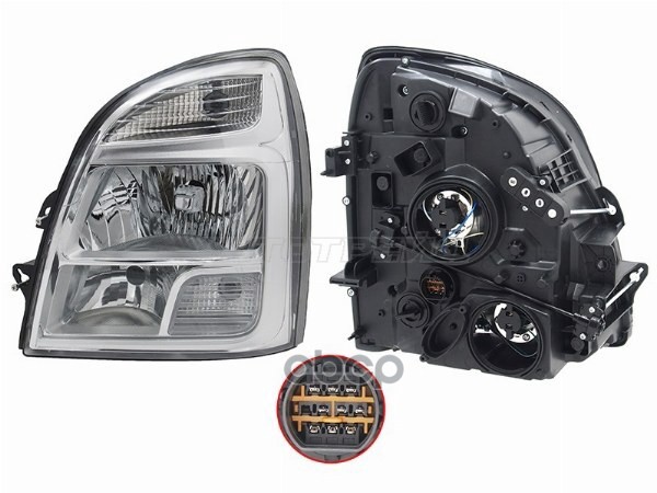 Фара Hyundai Porter 18- (Слева/ Галоген/ Ручная регулировка) Sat арт. ST-221-1145L