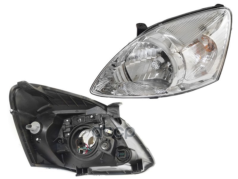 Фара Hyundai Matrix 08-10 (Слева/ Галоген/ Ручная регулировка) Sat арт. ST-221-1155L-LD-EM