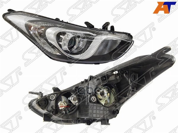 Фара Hyundai i30 11-17 (Справа/ Галоген/ Ручная регулировка) Sat арт. ST-221-1161R