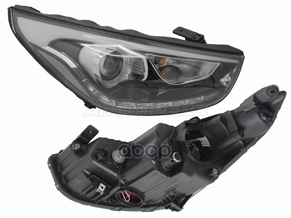 Фара Hyundai ix35 13-15 (Справа/ Галоген/ ДХО/ С электрокорректором) Sat арт. ST-221-1178R-LEMN2