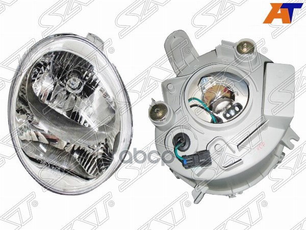 Фара Daewoo Matiz 00-15 (Слева/ Ручная регулировка/ модель 00-11) Sat арт. ST-222-1120L
