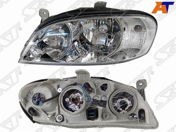 Фара Kia Spectra 02-11 (Слева/ Галоген/ под электрокорректор) Sat арт. ST-223-1100L