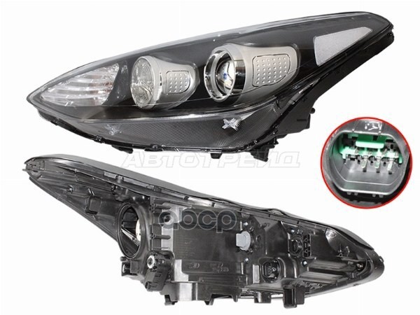 Фара Kia Sportage 15-19 (Слева/ Галоген/ С электрокорректором) Sat арт. ST-223-1162L-LEMN2