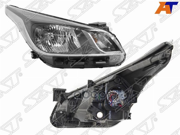 Фара Kia Rio 16-20 / Rio X-Line 17-20 (Справа/ Галоген/ С электрокорректором) Sat арт. ST-223-11R7R