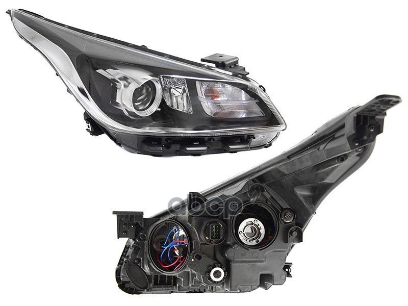 Фара Kia Rio 16-20 / Rio X-Line 17-20 (Справа/ С электрокорректором/ Линза) Sat арт. ST-223-11R8R