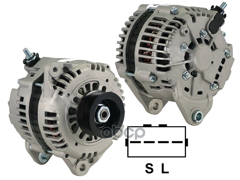 Генератор Nissan Teana J31 07-/Murano Z50 02-08 Vq23de/Vq35de 12V 110A Sat арт. ST-23100-CN10CN