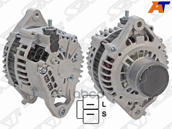 Генератор NISSAN PATROL 3.0D 00-06/TERRANO 2 3.0D ZD30 03-06 14V 90A Sat арт. ST-23100-VC100