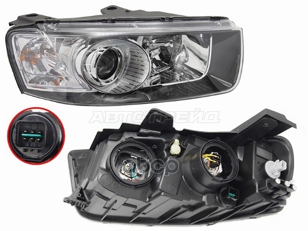 Фара Chevrolet Captiva 11-15 (Справа/ Галоген/ С электрокорректором) Sat арт. ST-235-1115RMLD-EM
