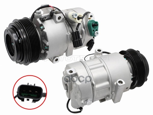 Компрессор кондиционера Hyundai Elantra 20- / Bayon 21- Sat арт. ST-245-0050