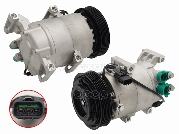 Компрессор кондиционера Hyundai Elantra 10-16 Sat арт. ST-245-0056