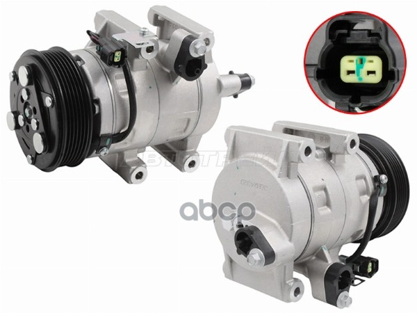 Компрессор кондиционера Chery Tiggo 4 Pro 20- / Tiggo 7 Pro 19-24 Sat арт. ST-245-0058