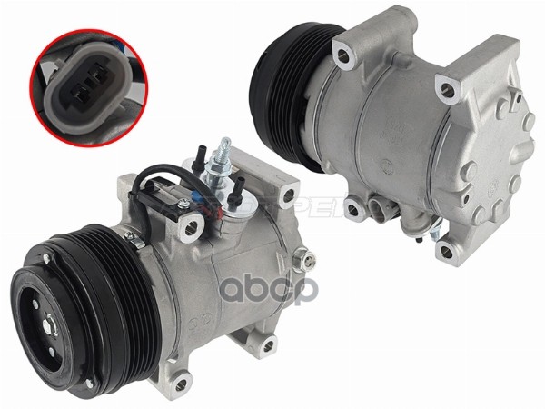 Компрессор кондиционера Chevrolet Monza 19- ST2450073 Sat арт. ST2450073