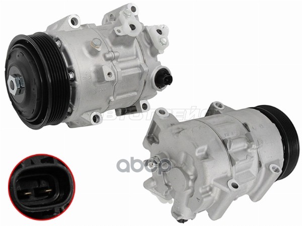 Компрессор кондиционера Kia Seltos 19- / Soul 19-22 Sat арт. ST-245-0074