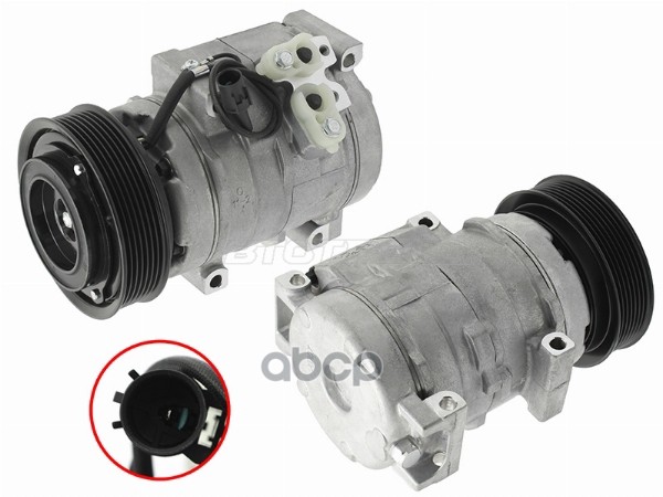 Компрессор кондиционера Mitsubishi Pajero 06-20 Sat арт. ST-245-0111