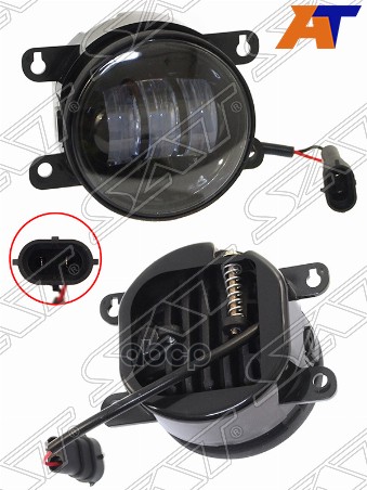 Фара противотуманная (Справа=Слева/ LED/ Белый / 6500K / 1300LM / 23W) Ford Focus 04-19 / Renault Lo Sat арт. ST-26-0026