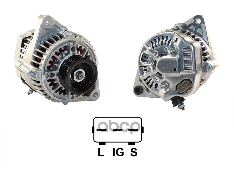 Генератор TOYOTA COROLLA/CORONA/SPRINTER CARIB 1.6/1.8 92-00 1.5 10- 4/7AFE 12V 80A Sat арт. ST-27060-15140