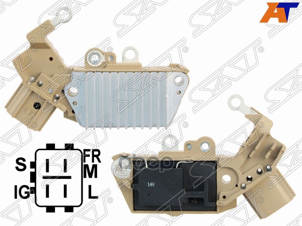 Реле-регулятор напряжения Toyota Camry (XV30) 01-06 / Hiace 99-04 Sat арт. ST-27700-31040