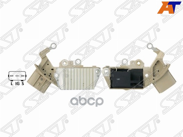 Реле-регулятор напряжения Toyota Avensis (T220) 00-03 / Caldina 92-02 Sat арт. ST-27700-46060