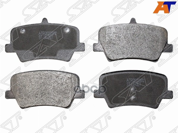 Колодки тормозные задние  GEELY TUGELLA 19- Sat арт. ST280127