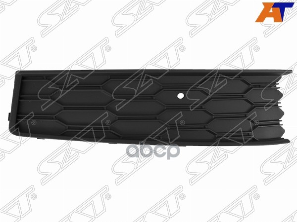 Решетка в бампер Skoda Rapid 20- (Спереди/ Справа/ под ПТФ) Sat арт. ST-30-0028