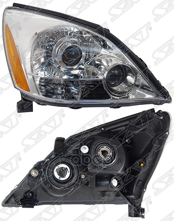 Фара Lexus GX 02-09 (Справа/ Галоген/ Ручная регулировка) Sat арт. ST-312-1101R