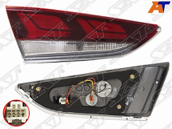Фонарь в крышку багажника Hyundai Sonata 17-19 (Слева) Sat арт. ST-321-1399L